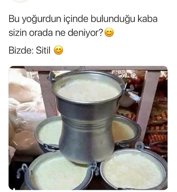 Sizin oralarda ne denir resimdekinee 😇?