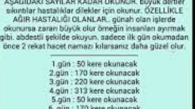 Bunu yapıp aranızda duası kabul olan var mı?