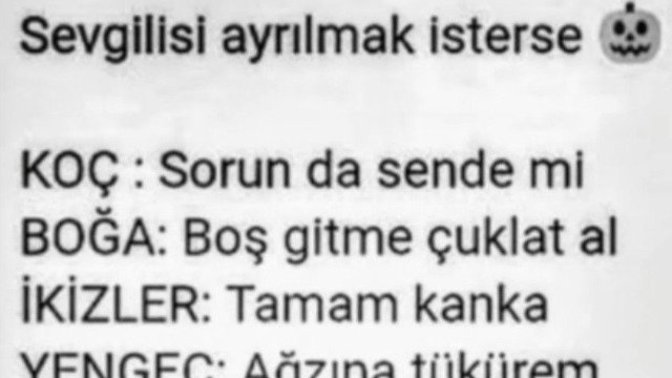 Diyelim ki manitan ayrılmak istiyor, ona ne dersin 😌?
