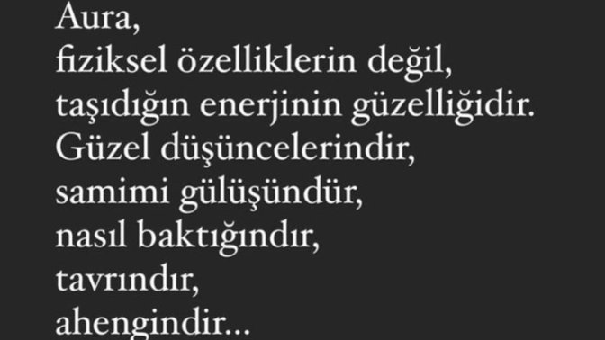Bir insanın aurasına aşık olabilir misin sence?