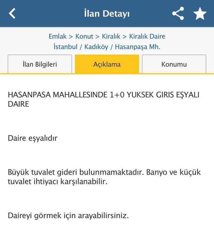 Tuvalet gideri bulunmayan bir ev tercih eder misiniz?