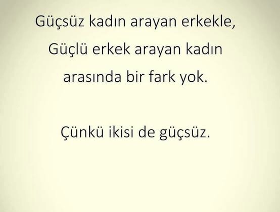 Erkekler güçlü kadınların eşi olmayı değil de güçsüz, kendini yanında güçlü hissedecekleri kadınların mı eşi olmayı tercih eder?