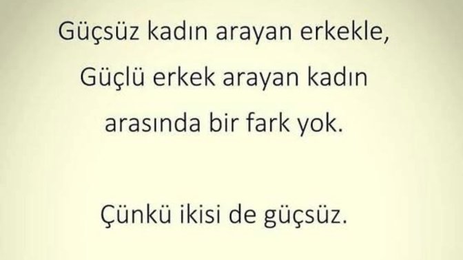 Erkekler güçlü kadınların eşi olmayı değil de güçsüz, kendini yanında güçlü hissedecekleri kadınların mı eşi olmayı tercih eder?