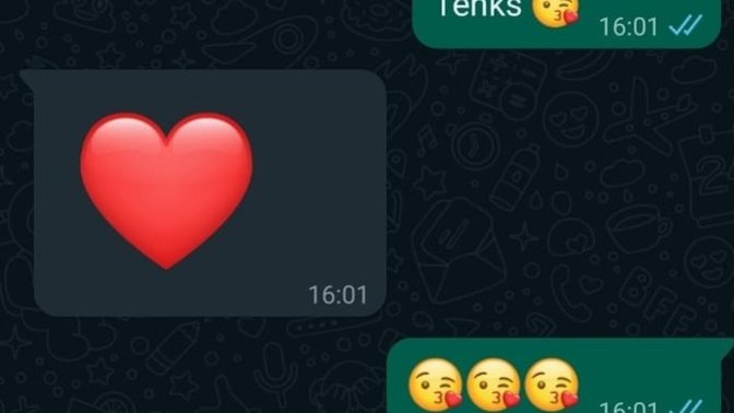 Hemcinslerinize kalp emojisi atar mısınız?
