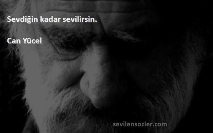 Sevdiğin kadar sevilirsin.” demiş şair, sizce insan sevdiği kadar sevilir mi?
