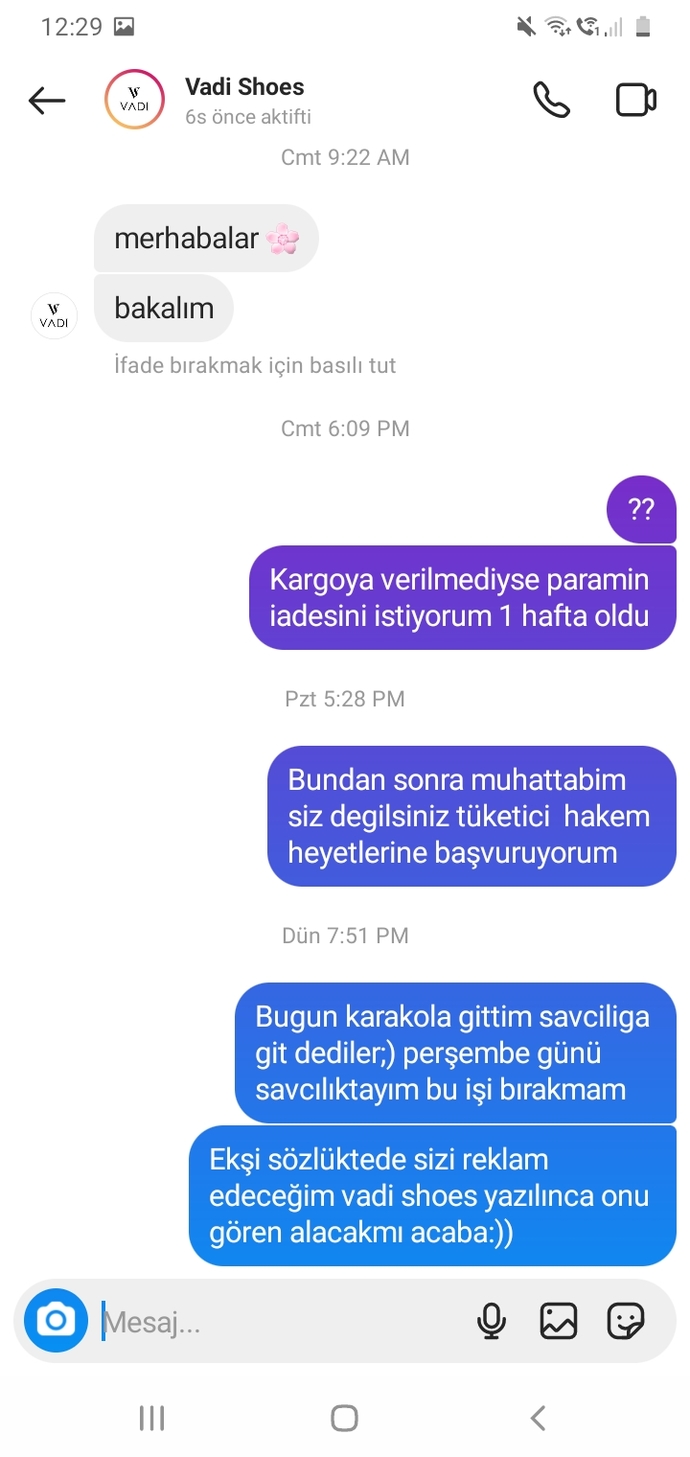 Instgramda dolandirildim yardim?