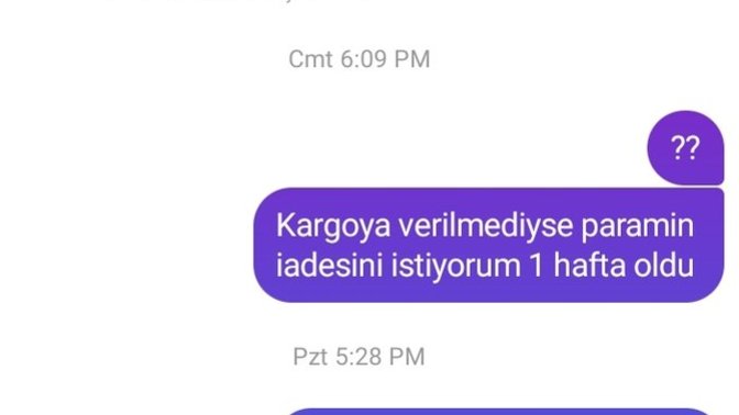 Instgramda dolandirildim yardim?