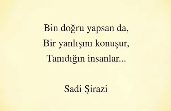 Yaptığın onca güzel şeye rağmen neden hep yanlışınla anılırsın?