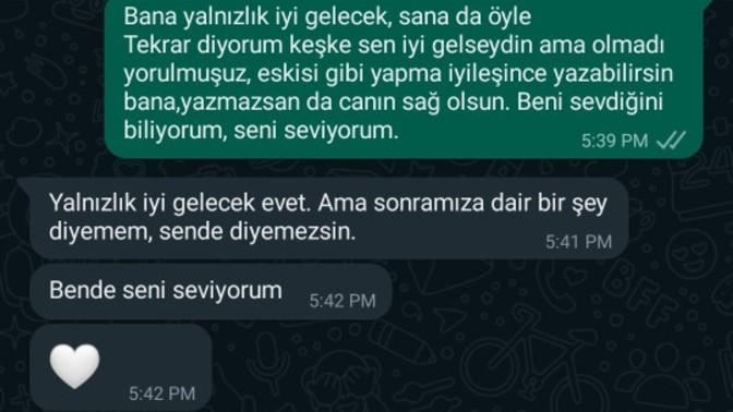 Bu ayrılık konuşmasını nasıl değerlendiriyorsunuz?