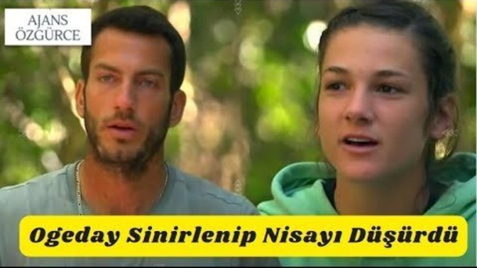 Ogeday sinirlenip Nisa'yı Düşürdü. Ogeday Nisa aşkı bitti mi?
