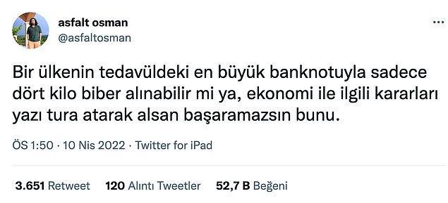 Ülkenin tedavüldeki en büyük banknotuyla neler alabiliyorsunuz?