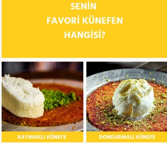 K0nefenin sırtlanacağı yük kaymak mı olmalıdır, yoksa dondurma mı?
