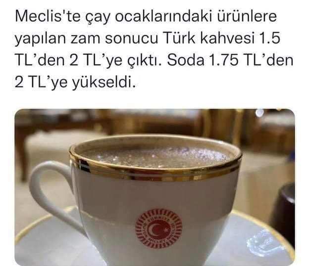 Neden TBMMdeki fiyatlar halka geçerli değil?