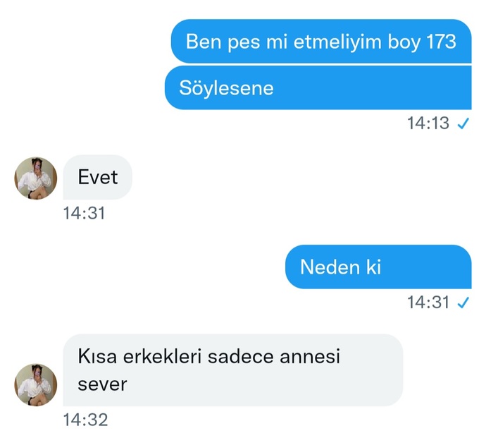 Koşa boylu erkekler asla sevilmez mi?