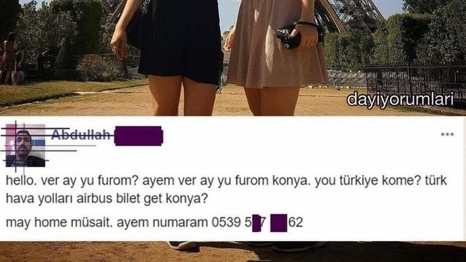 Ne guzel ingilizce konusuyor abim ya, kendiniz bu kadar dusurur musunuz?