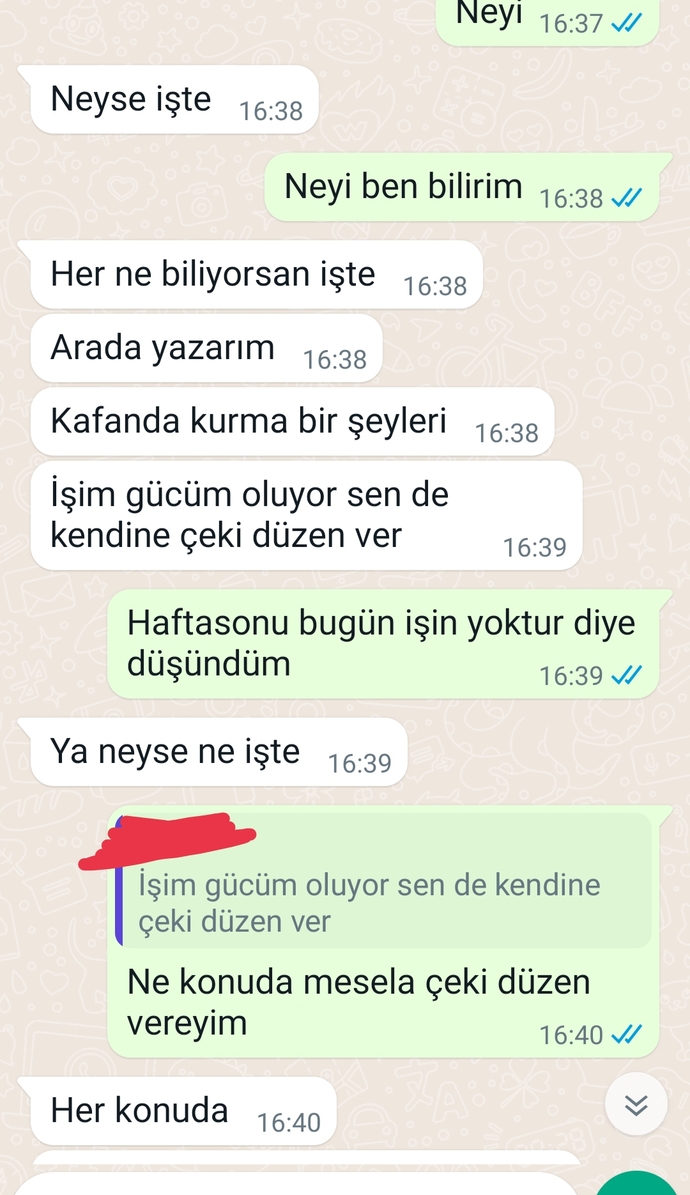 Sizce bu konuşmalardaki yazı stili aynı kişiye mi ait?