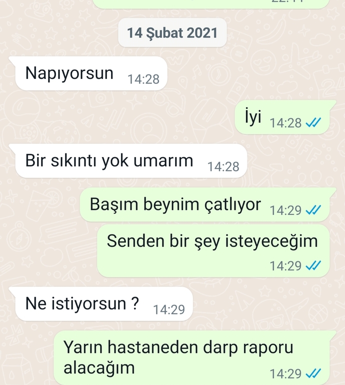 Sizce bu konuşmalardaki yazı stili aynı kişiye mi ait?