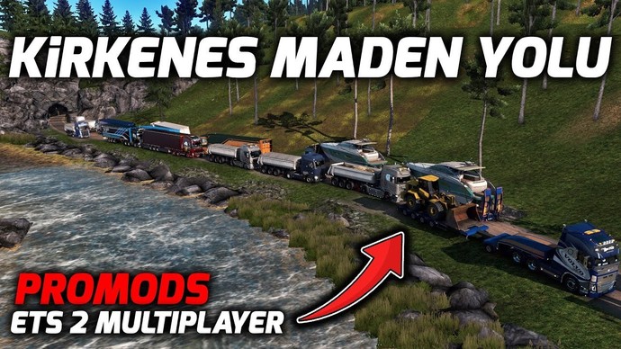 ETS2 Kirkenes maden yolunda tır süren var mı? Gerçekten çileden çıkar insan?