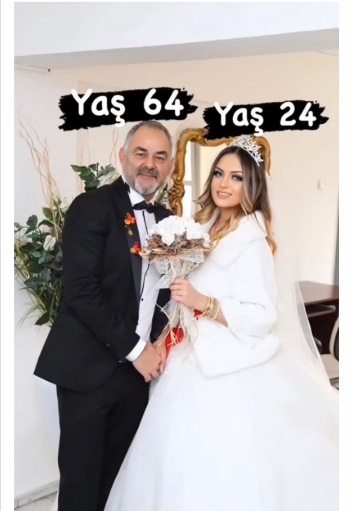 64 yaşında bir adam olsanız 24 yaşında bir kızla neden evlenirsiniz?