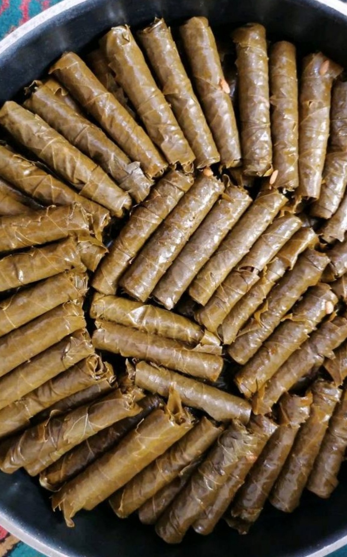 Yaprak sarma yaptım, nasıl görünüyor? 🥳