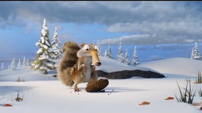 Buz Devri'ndeki sincap Scrat sonunda palamudu yedi 🐿 Duygularınızı alalım🥹?