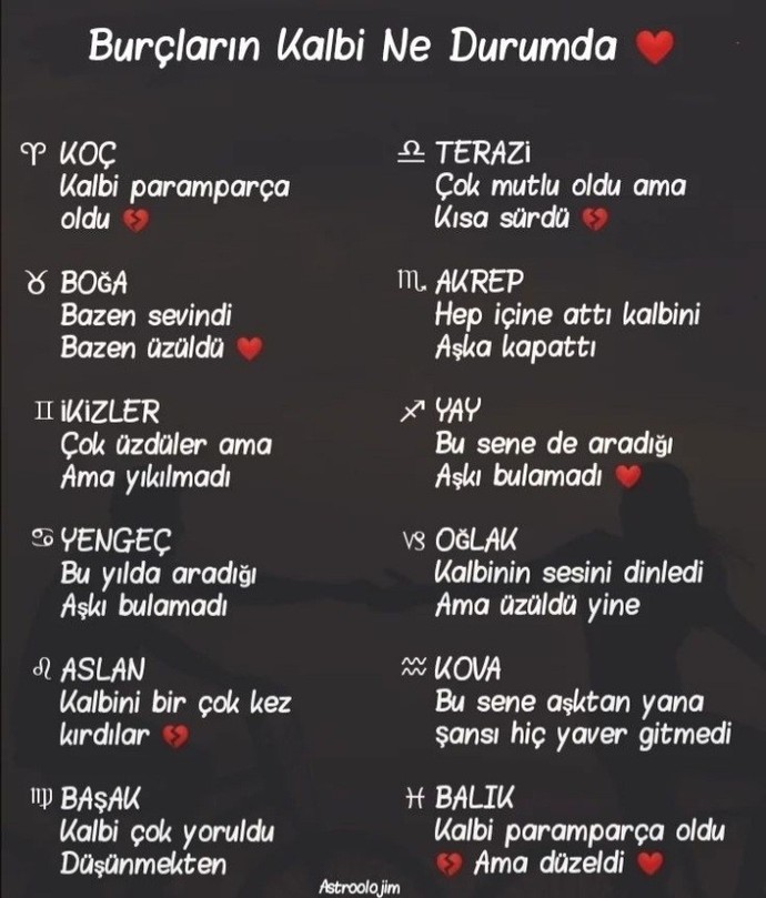 Kalbin ne durumda?
