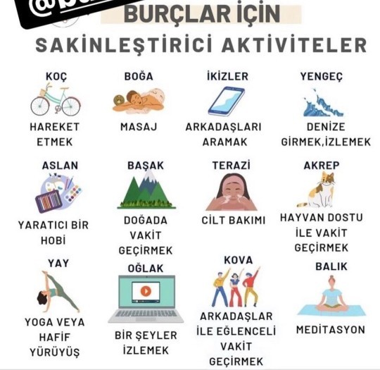 Senin burcun nasıl sakinleşir?
