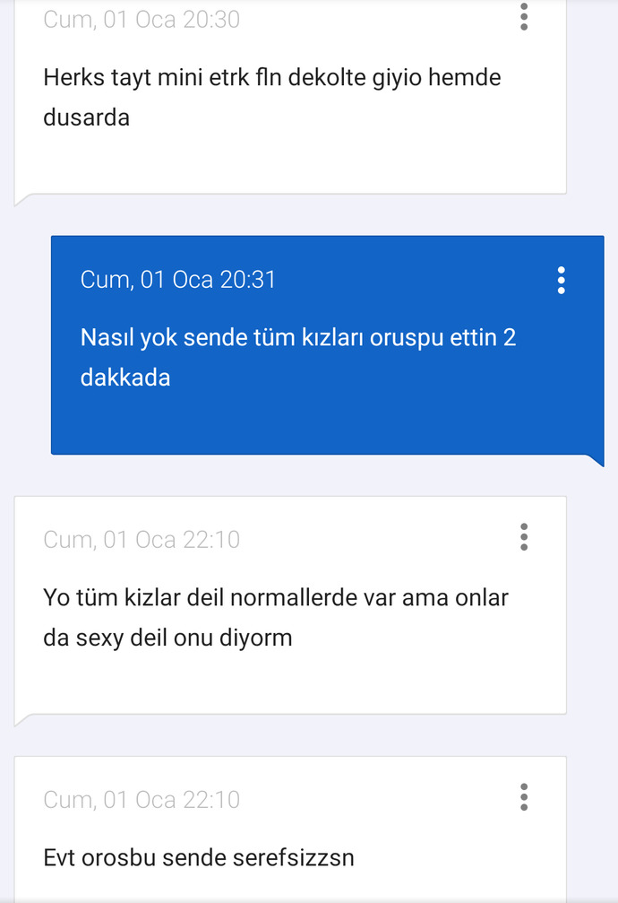Sizin dm kutunuzdaki en komik mesajlar nelerdir?