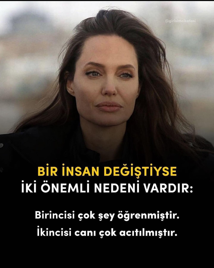 Siz neden değiştiniz? Ya da değiştiğinizi düşünüyor musunuz?