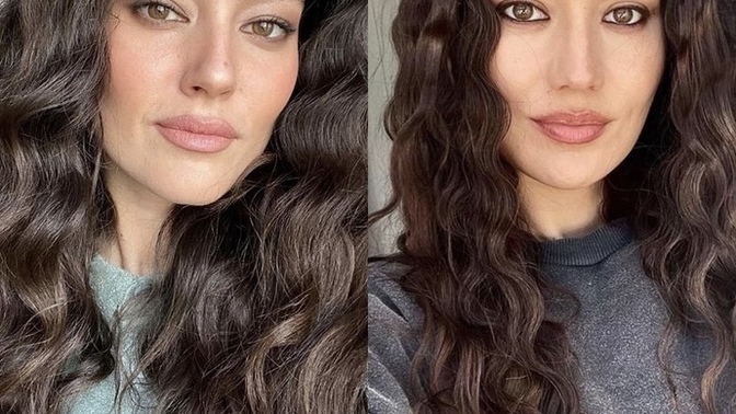 Fahriye Evcen son paylaştığı fotoğrafla Pelin Akil’e benzetildi. Sence benziyorlar mı?
