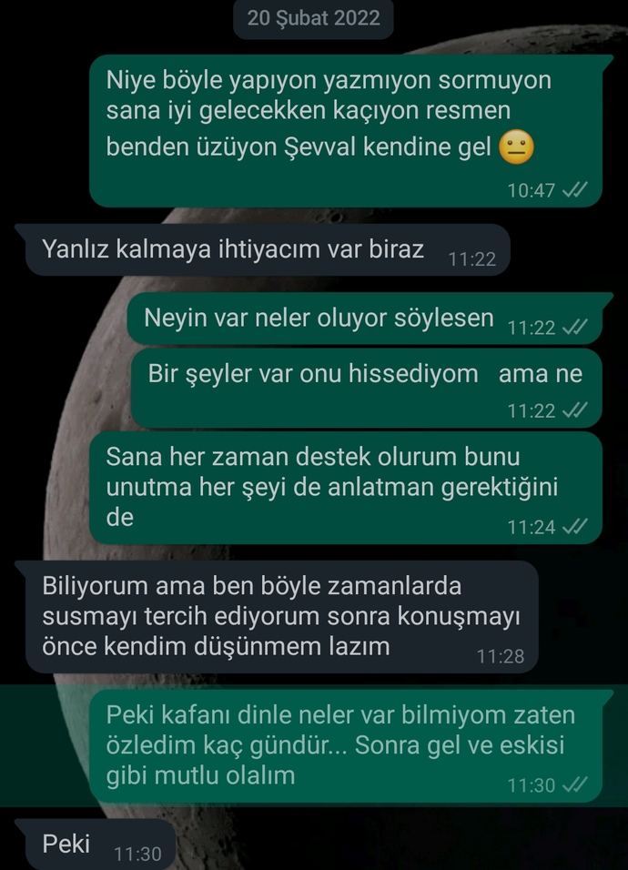 Duyduğun en saçma ayrılık sebebi neydi?