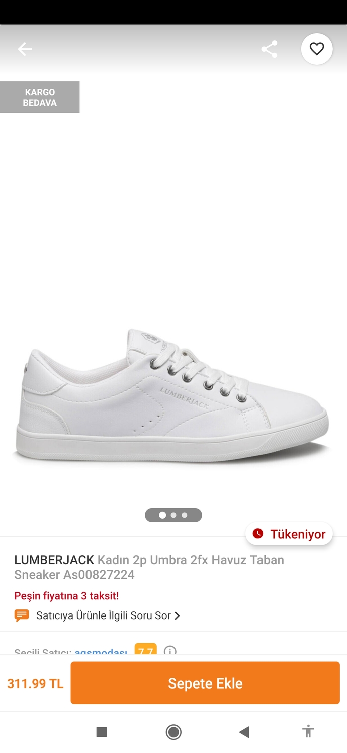 Biri bana yüksek taban (4 5 cm falan) beyaz spor ayakkabı önersin nolur?