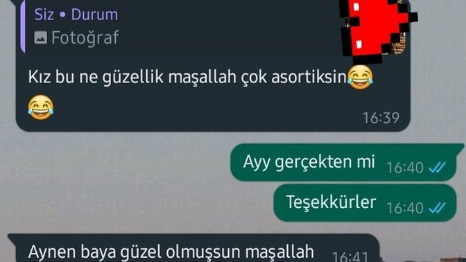 Bu çocuk bana yürüyor muu?