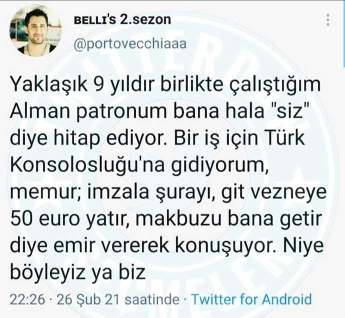 Türkler neden insanlara tepeden bakan insanlar?