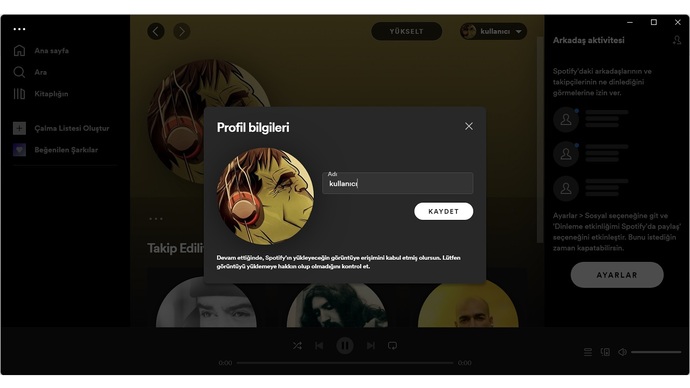 Spotify kullanıcı adı değiştirme nasıl yapılıyor?