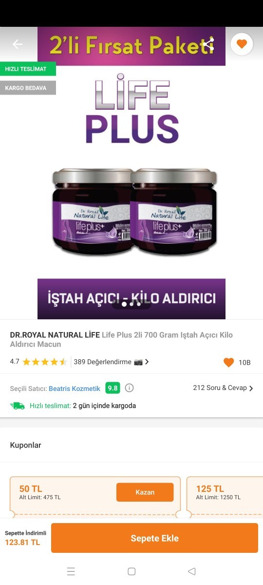Kilo almak istiyorum, fakat olmuyor?