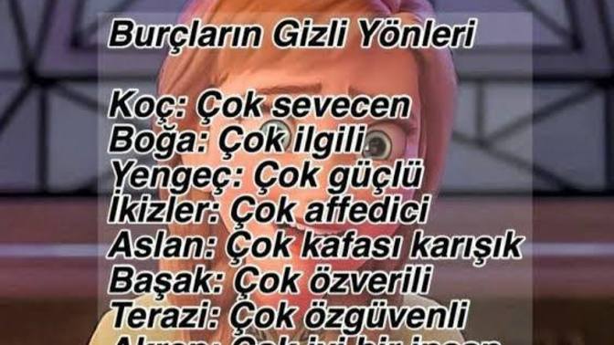 Senin burcunun gizli yönü ne🧚‍♀️?