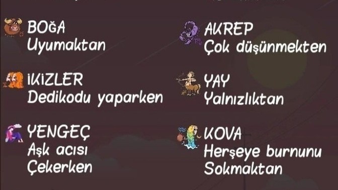 Burcuna göre neden öleceksin?
