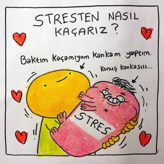 Stresle kanka mısınız?