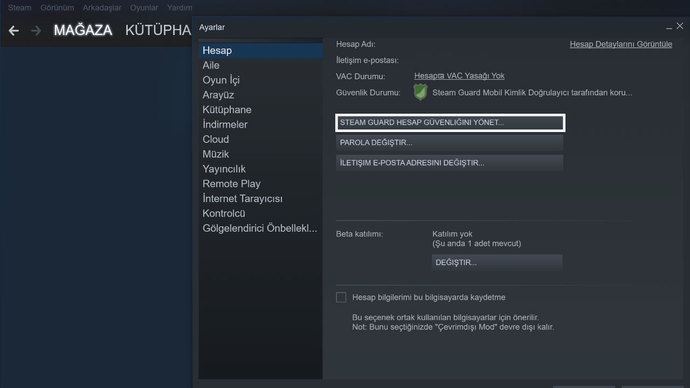 Steam aile paylaşımı nasıl yapılır?