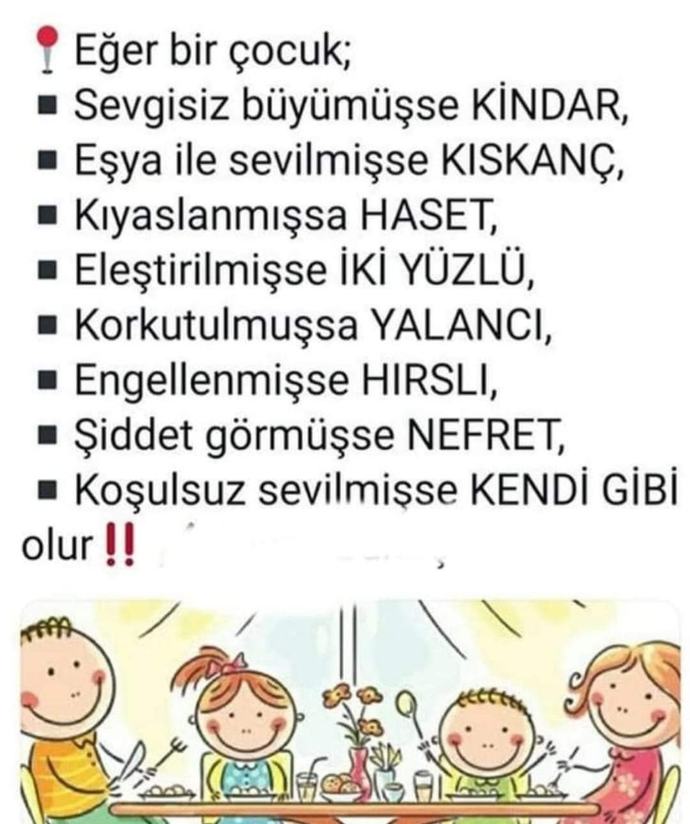Çocukların davranışları sizce ebeveynlerin yansıması mıdır?