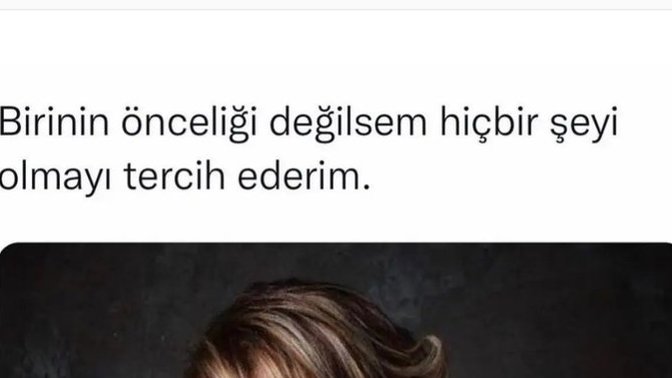 Birinin önceliği olma amacınız var mı?