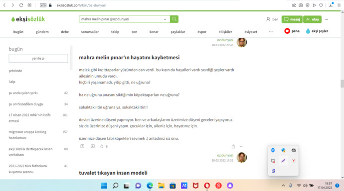 Avukatlardan görüş bekliyorum popüler bir sözlükte sokak hayvanlarını katlettiğini belirten bir insan var?