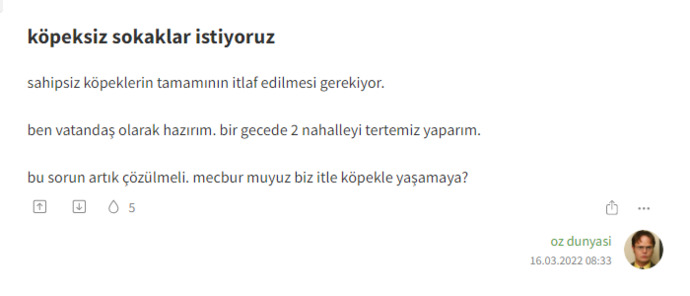 Avukatlardan görüş bekliyorum popüler bir sözlükte sokak hayvanlarını katlettiğini belirten bir insan var?