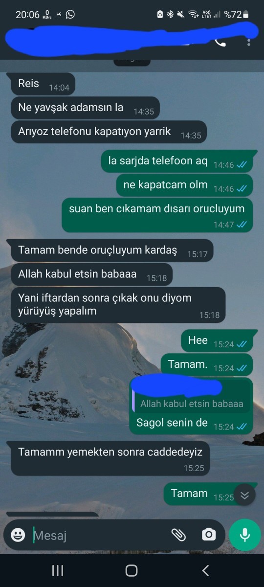 Bi arkadasımla cok fena tartıstık ağzına geleni saydı mesajlar detayda sizce ben mi hatalıyım anlayışlı olması gerek degilmiydi?