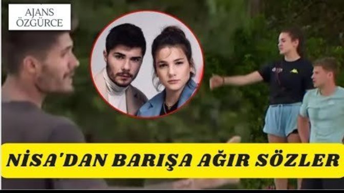 Nisa'dan Barış'a ağır sözler. Eski sevgilin ile aynı ortamda bulunur musun?