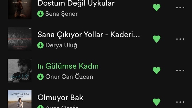 Herkes geceye bir şarkı bırakabilir mi :) ?