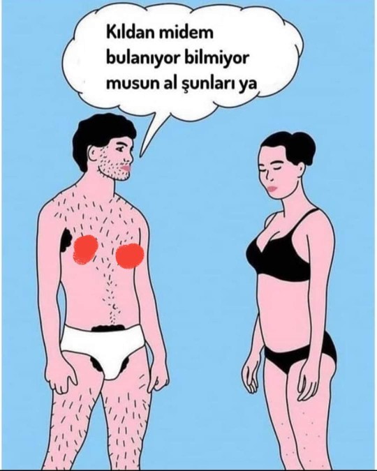 Sevgiliniz kol, bacak ve bıyık tüylerini almazsa ondan soğur musunuz?