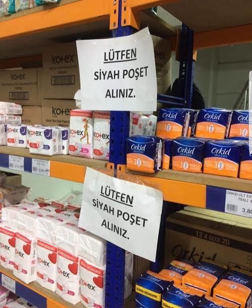 Ped aldığınızda siyah poşete koyma ihtiyacı hissediyor musunuz?