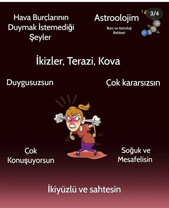 Burçların duymak istemediği şeyler neymiş?